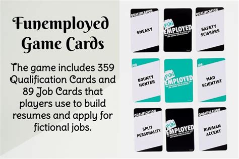 Funemployed! A Hilarious Party Game Where You Compete for Ridiculous Jobs